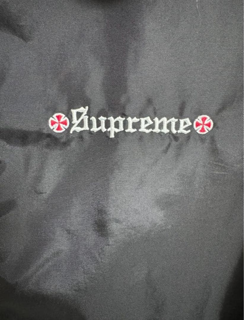 Supreme Independent ボンバージャケット　ブラック　Sサイズ