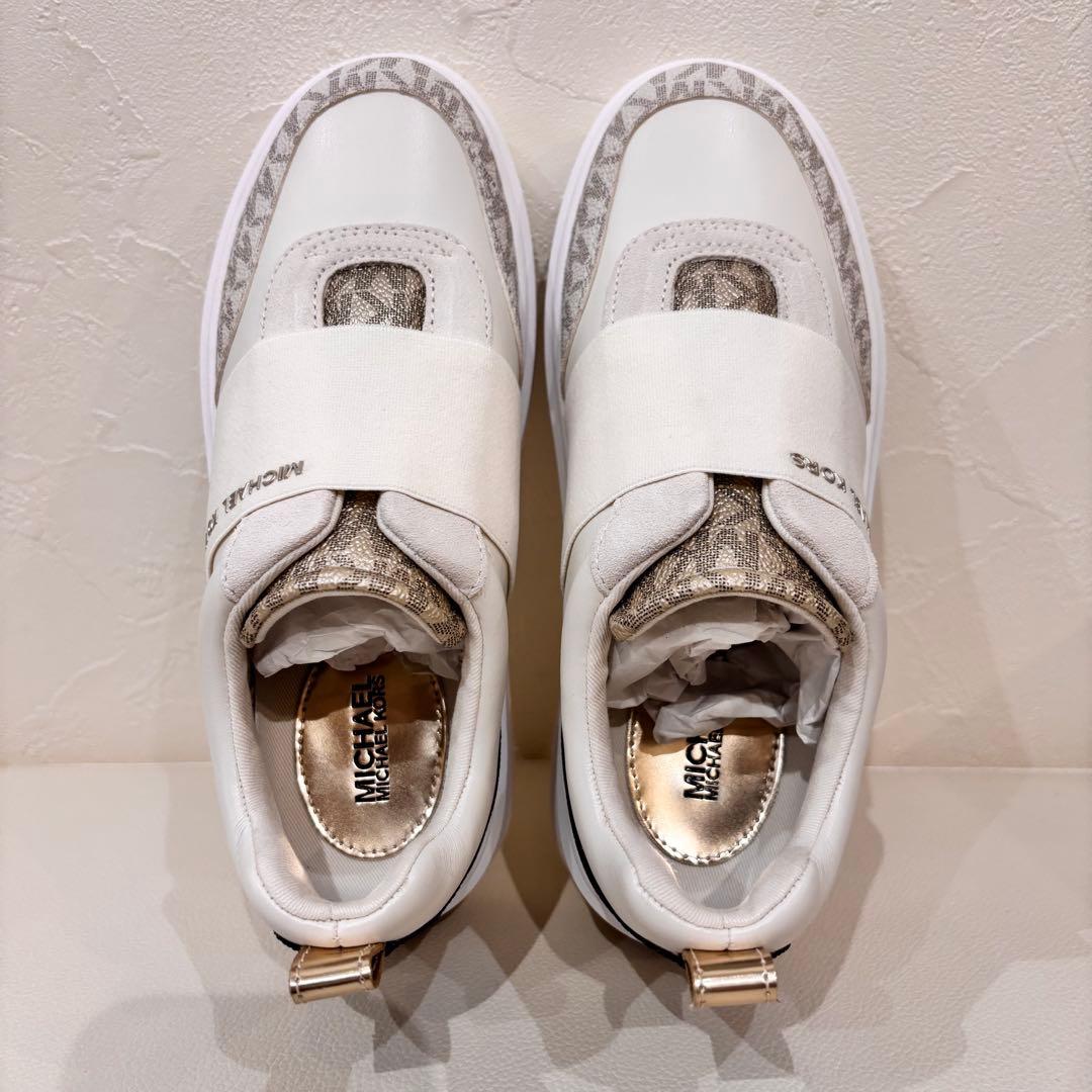 新品【MICHAEL KORS】マイケルコース スリッポン スニーカー　23cm