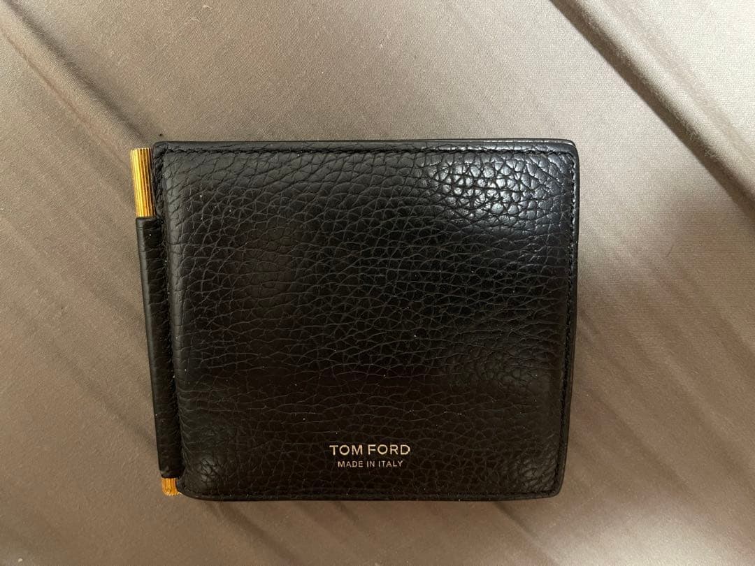 TOM FORD ブラック マネークリップ　箱付き