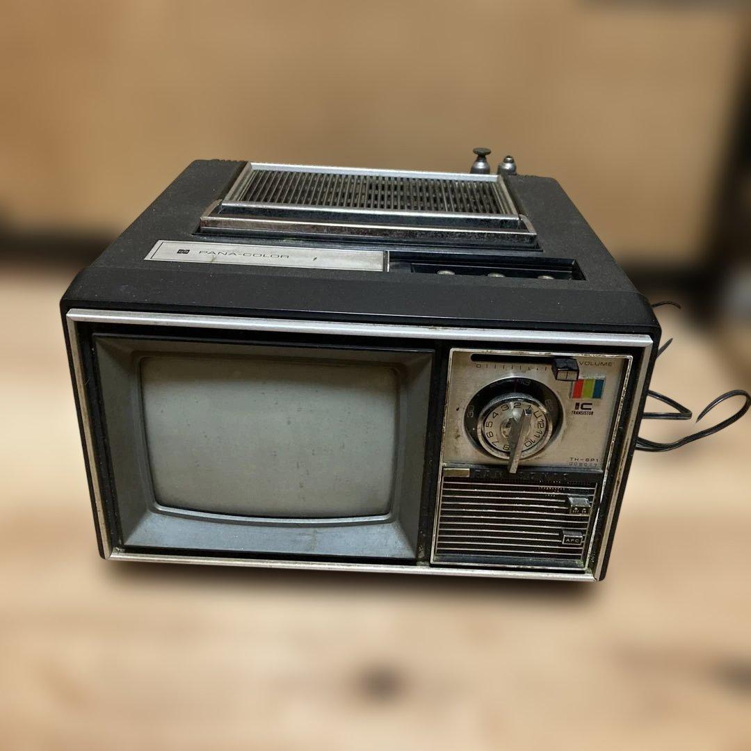 PANA-COLOR IC ブラウン管テレビ　パナカラーTH-8P1