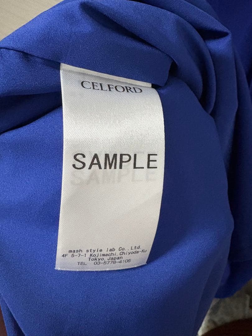 美品　セルフォード Aラインプリーツワンピース