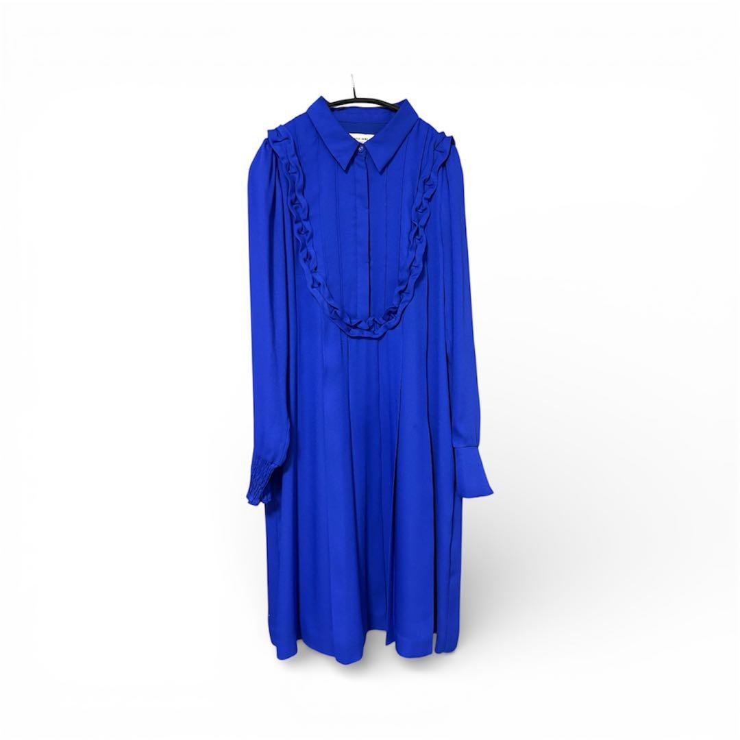 美品　セルフォード Aラインプリーツワンピース