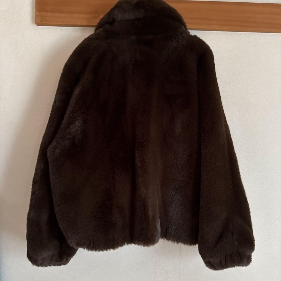 SeaRoomlynn ダークブラウン ファーコート