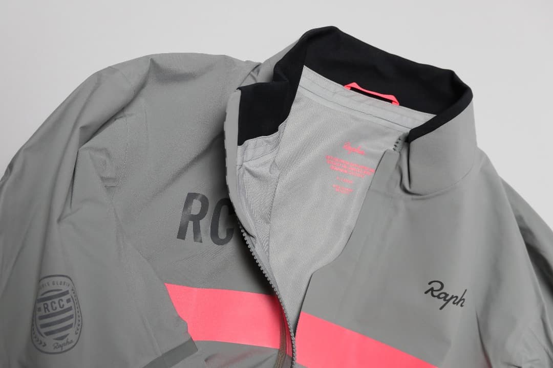 Rapha RCC サイクルジャケット グレー/ピンク XL