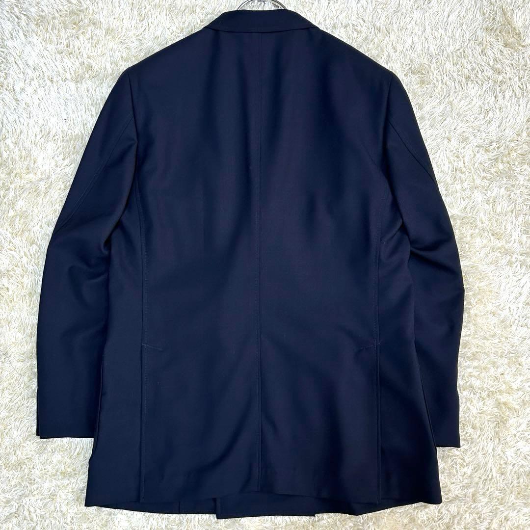 【現行 極美品 martin】マッキントッシュ　紺ブレ　金ボタン　ストレッチ