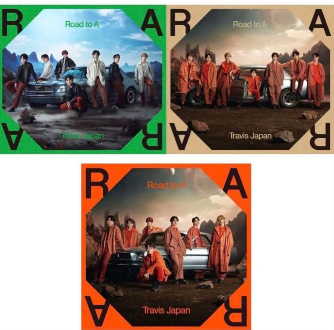 Travis Japan Road to A（初回T盤・J盤・通常盤初回プレス）