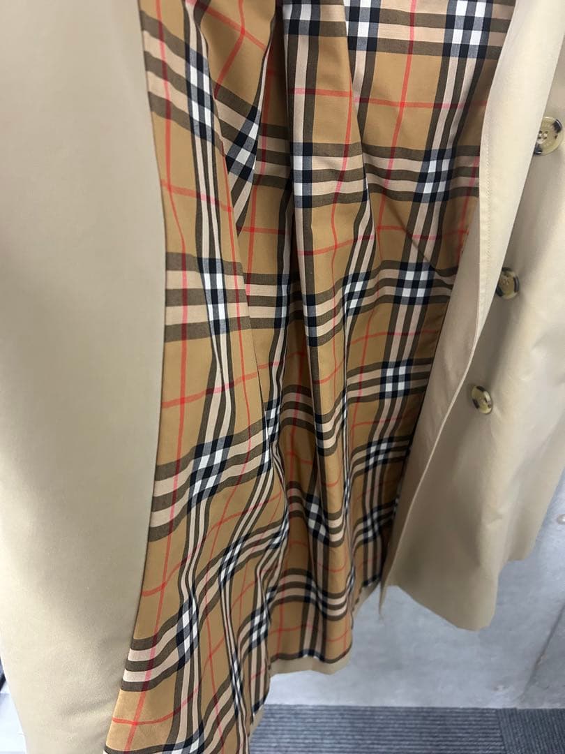 【美品】BURBERRY THE KENSINGTON レディーストレンチコート