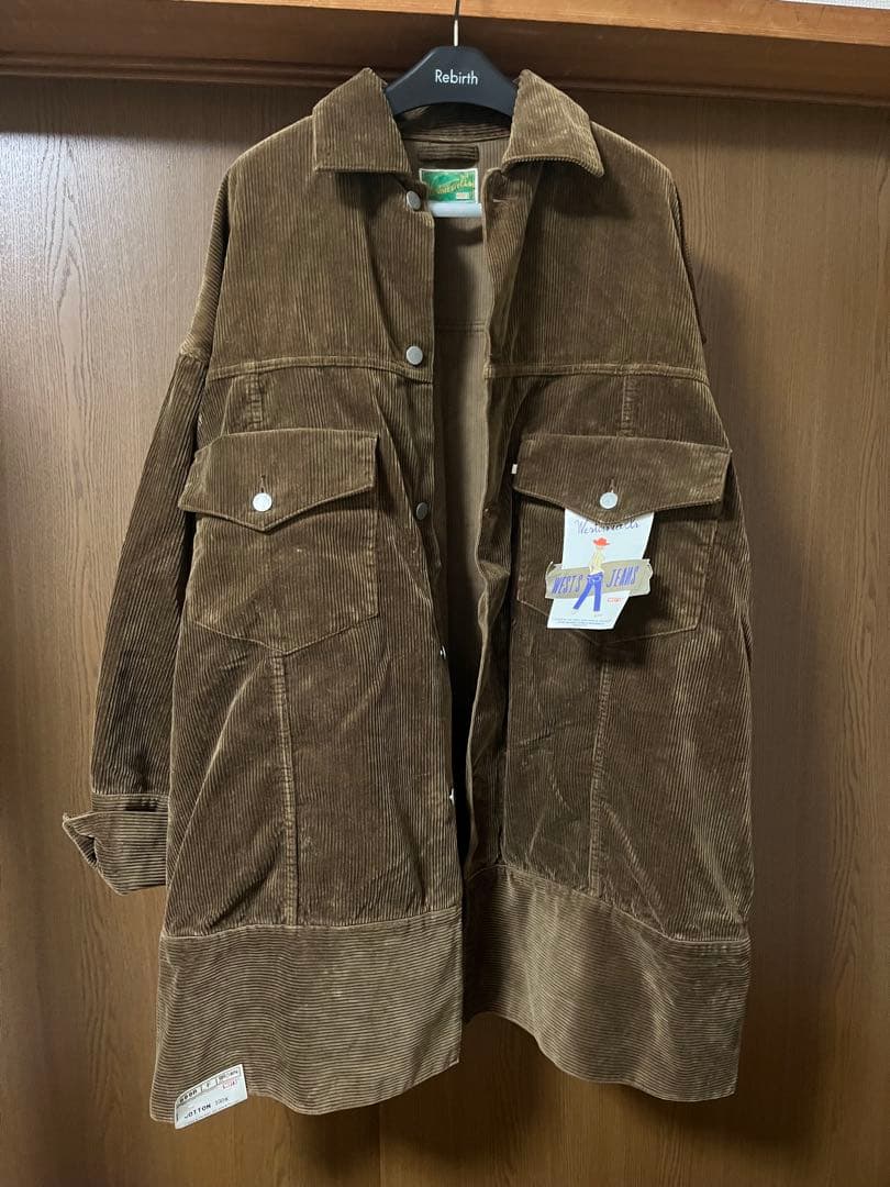 新品未使用タグ付 westoveralls ウエストオーバーオールズ