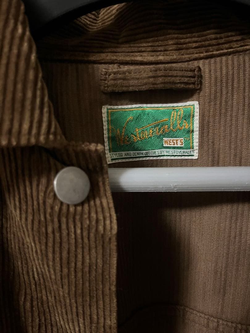 新品未使用タグ付 westoveralls ウエストオーバーオールズ