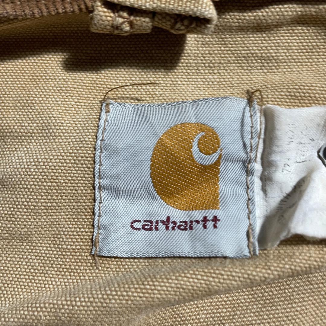 80-90s 星タグ USA製 ブラウン カーハート デトロイトジャケット M