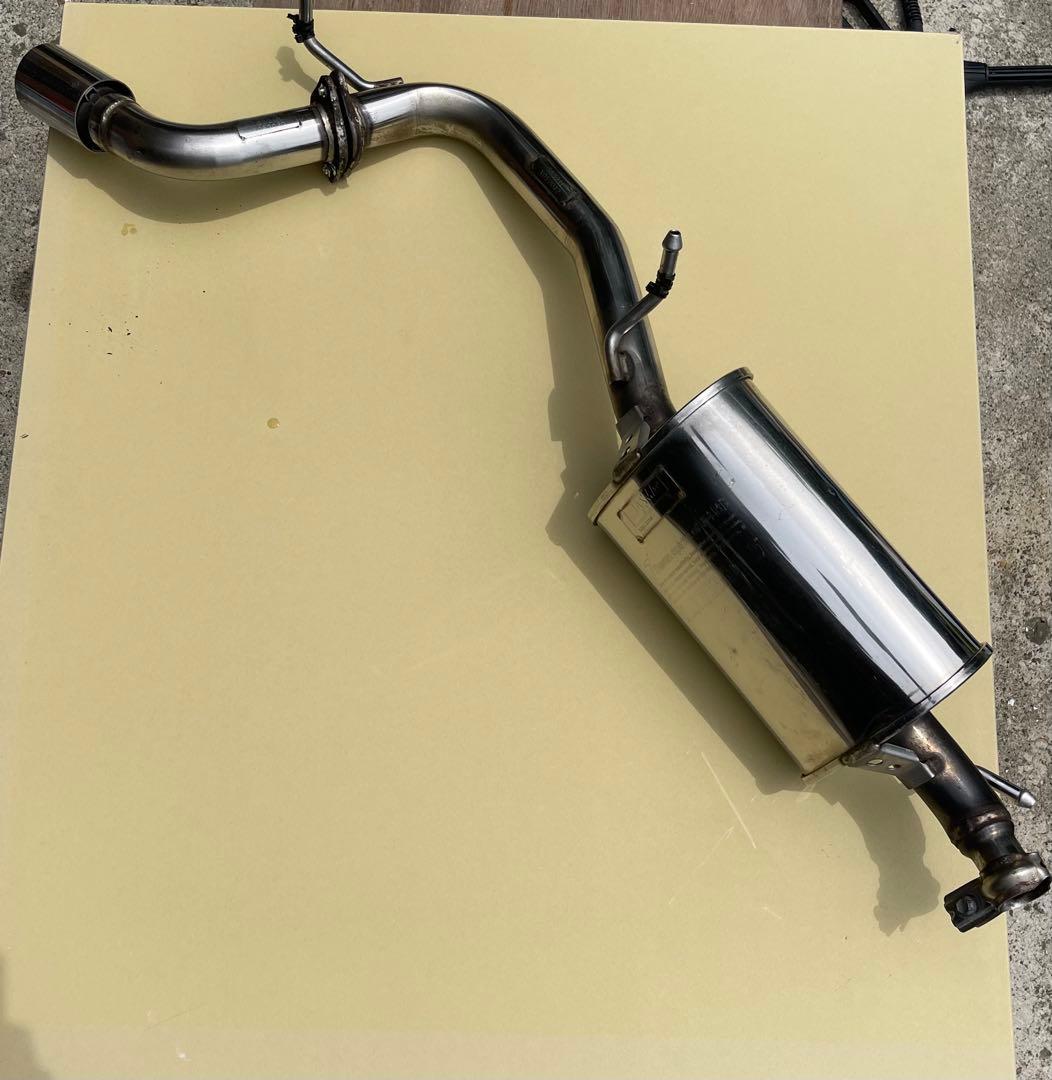 柿本レーシング　社外マフラー　MH22S 4WD ターボ　取外し