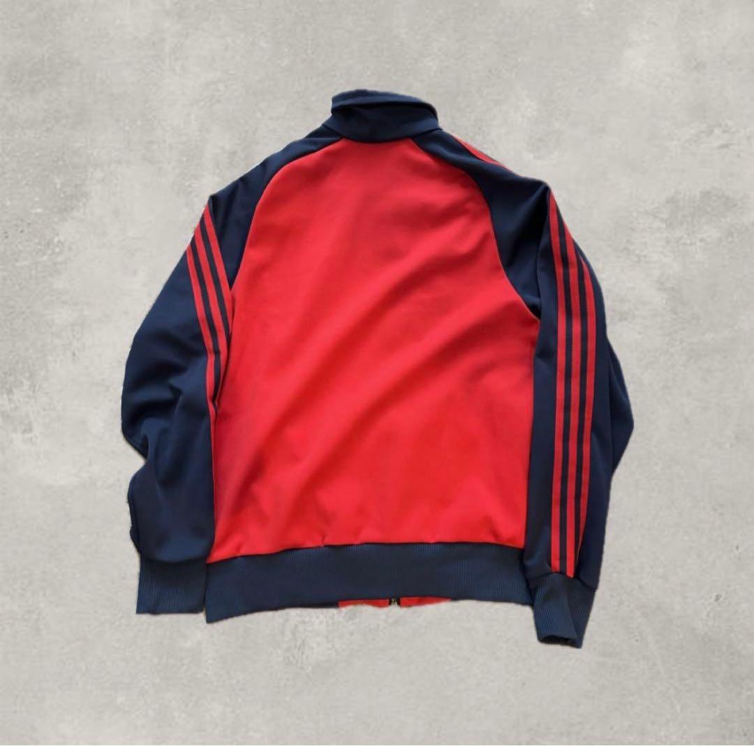 萌*様 80sトラックジャケットoldadidasジャージarchiveグランジ
