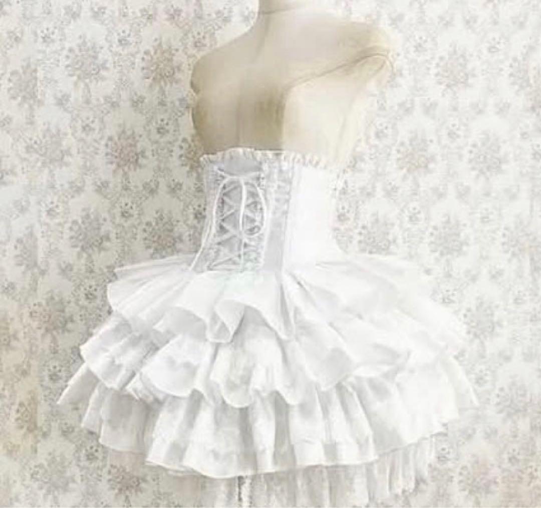 新品アトリエピエロATELIER PIERROT ミニコルセットスカート