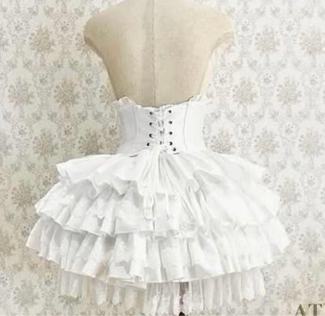 新品アトリエピエロATELIER PIERROT ミニコルセットスカート