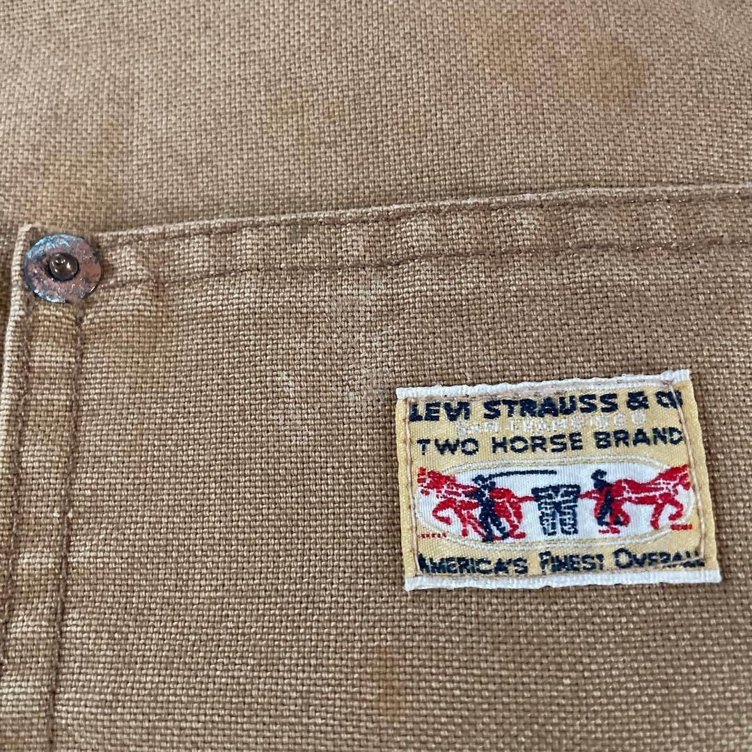 92年 Levi's ブランケット チョアコート ブラウンダック サンフェード