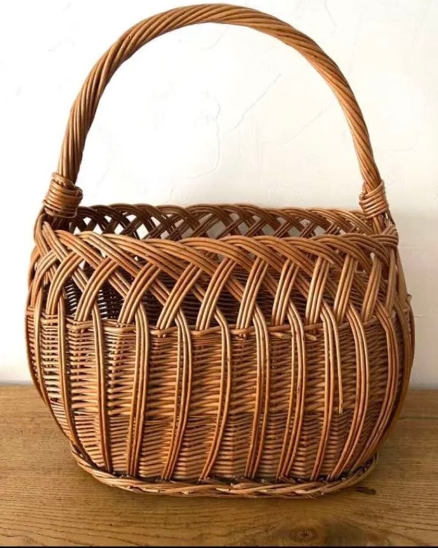 フランス　アンティーク　バスケット　カゴ　かご