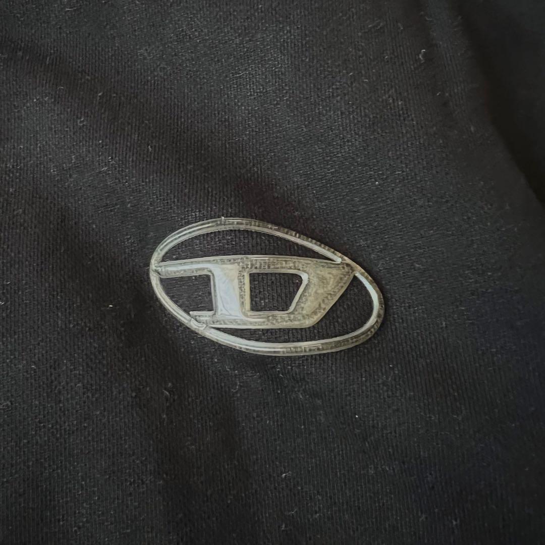 ディーゼル S−GINNI−ZIP-0Dトラックジャケット ブラックロゴM