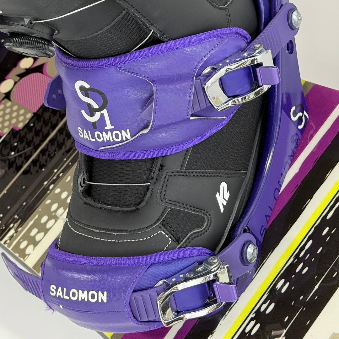HEAD 157cm メンズ スノーボード 3点セット SALOMON K2