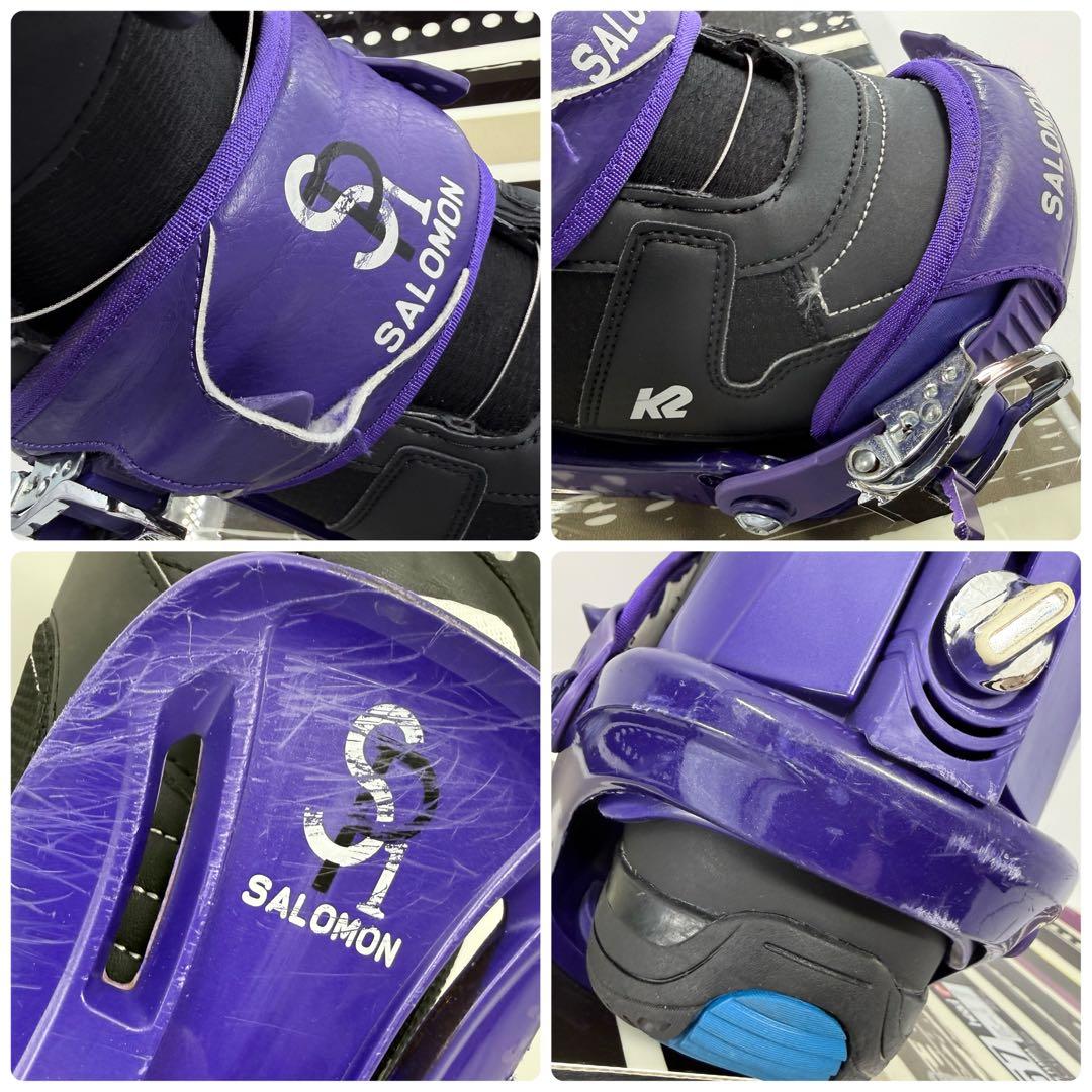 HEAD 157cm メンズ スノーボード 3点セット SALOMON K2