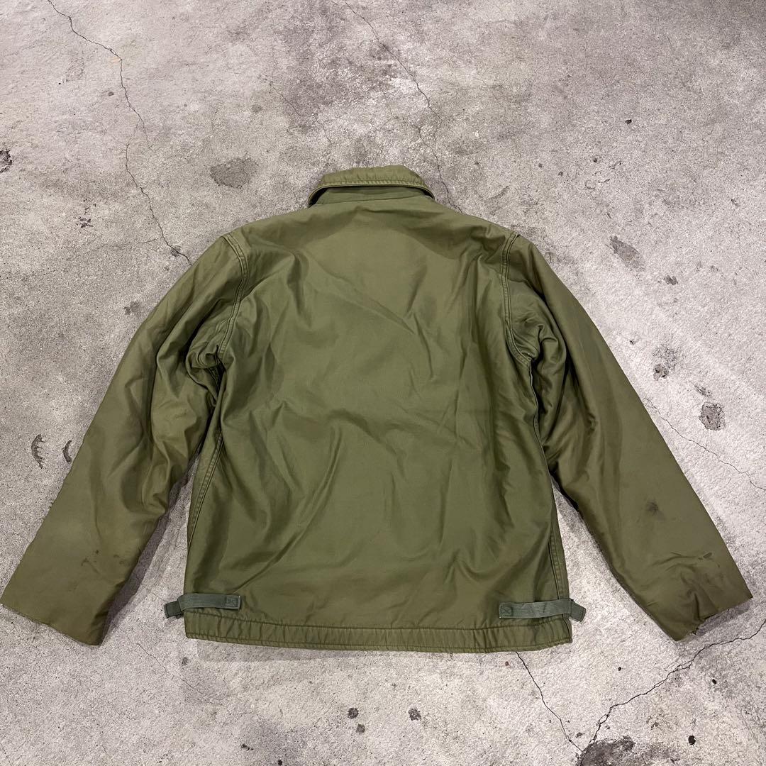 ビンテージ　80's usa A2 デッキジャケット　ミリタリー