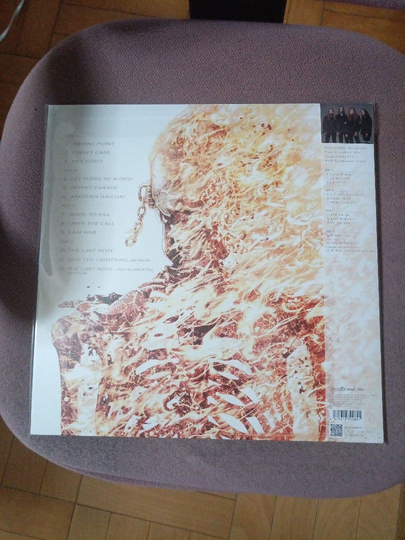 Megadeth完全日本国内生産180g重量盤 メガデス レコード