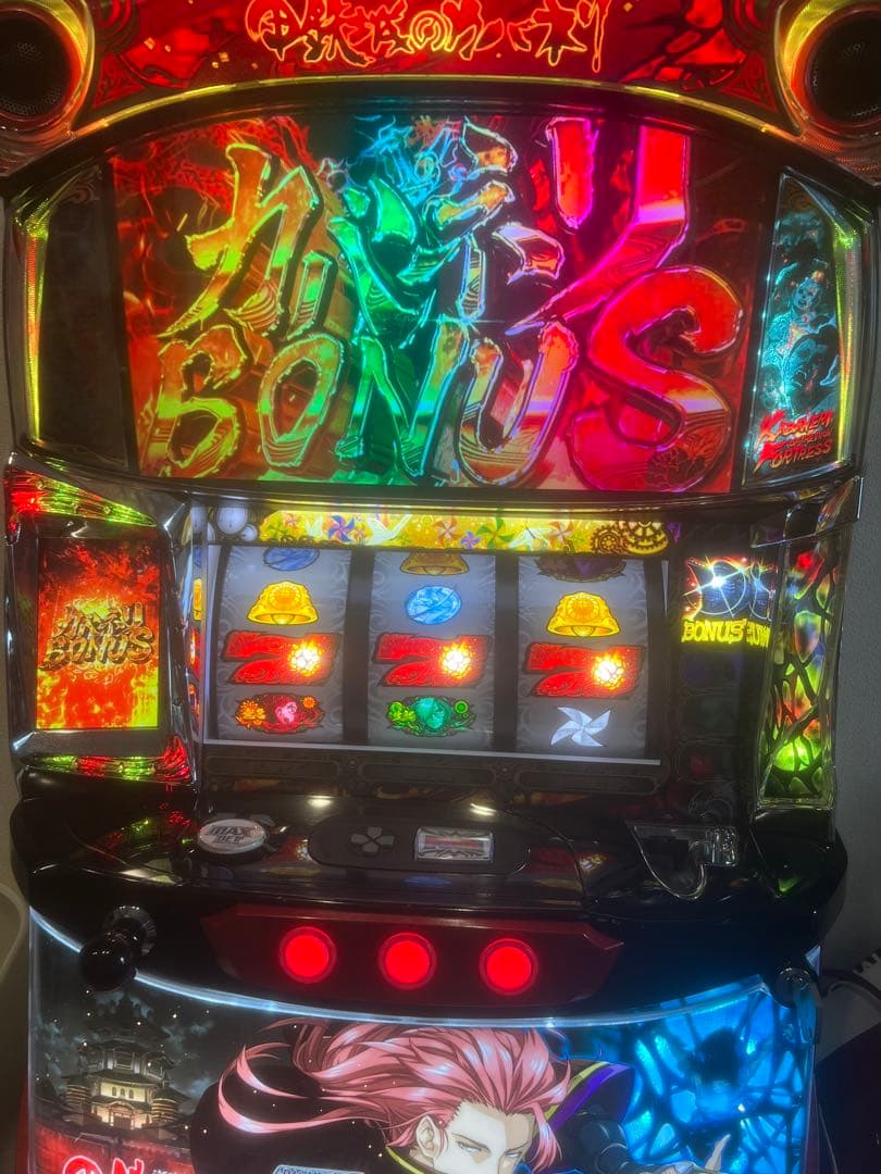 パチスロ　甲鉄城のカバネリ　美馬パネル　 スロット実機