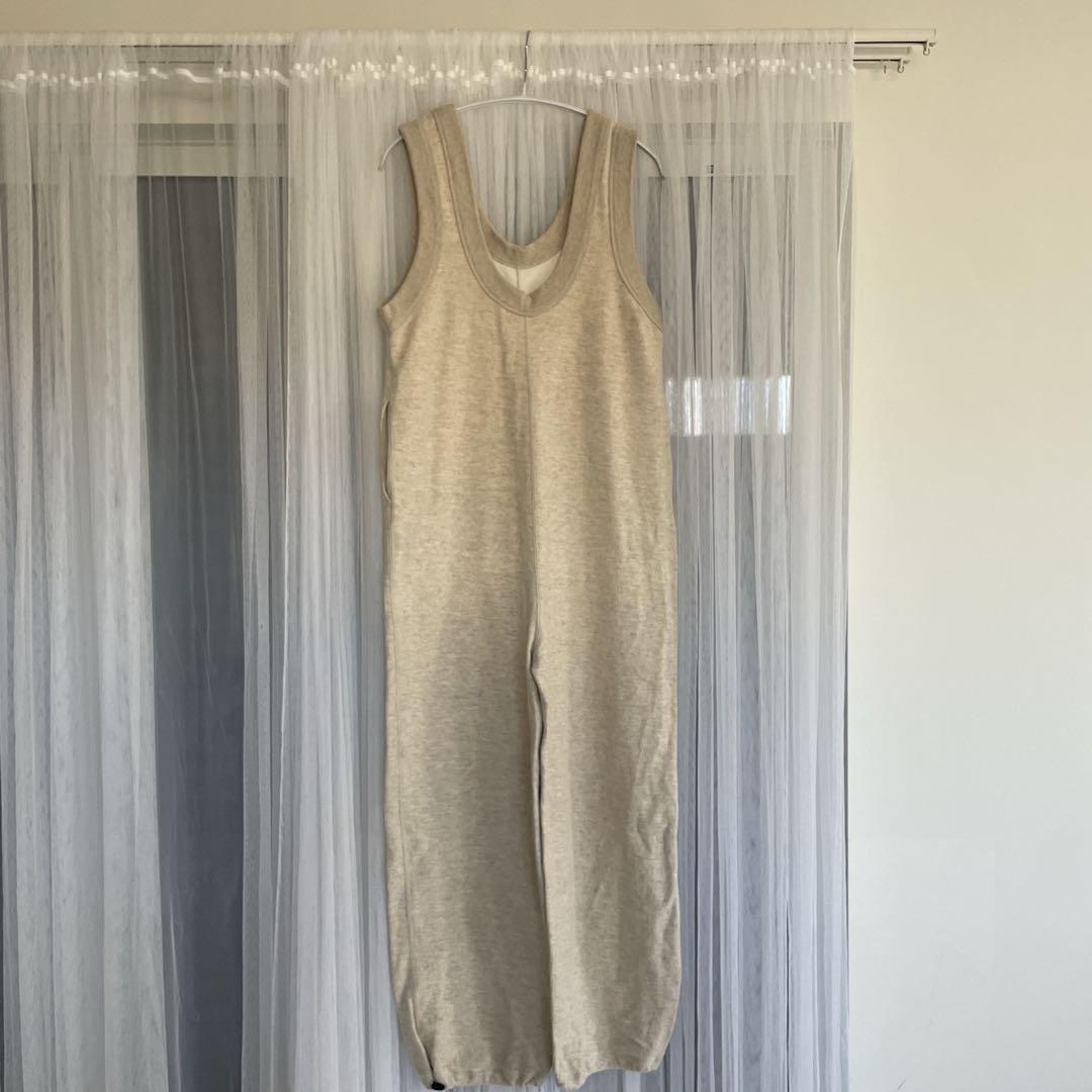 sonさん着用♡ コットンリネンラフコンビネゾン　トゥデイフル ベージュ