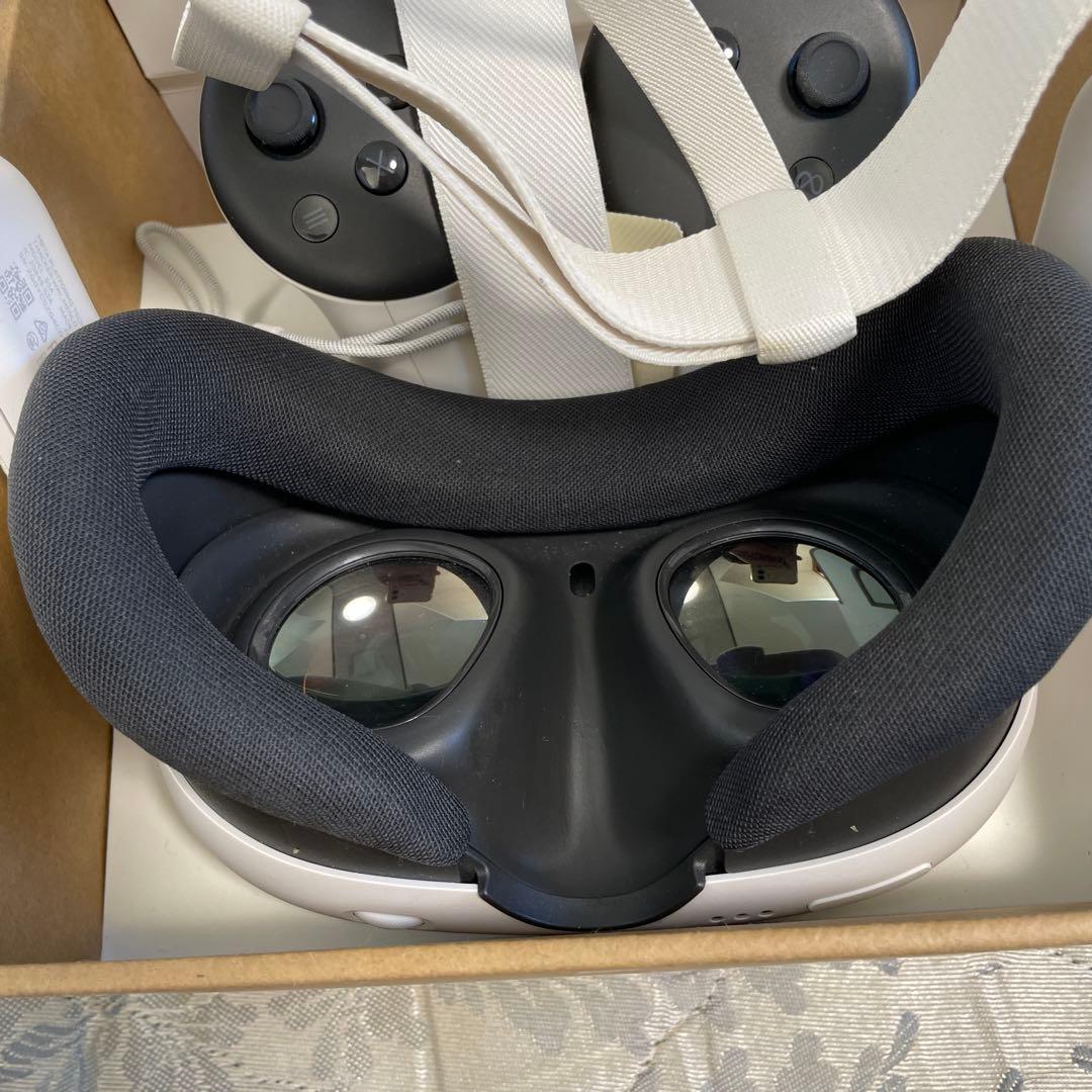  Quest 3 VRヘッドセット コントローラー付き