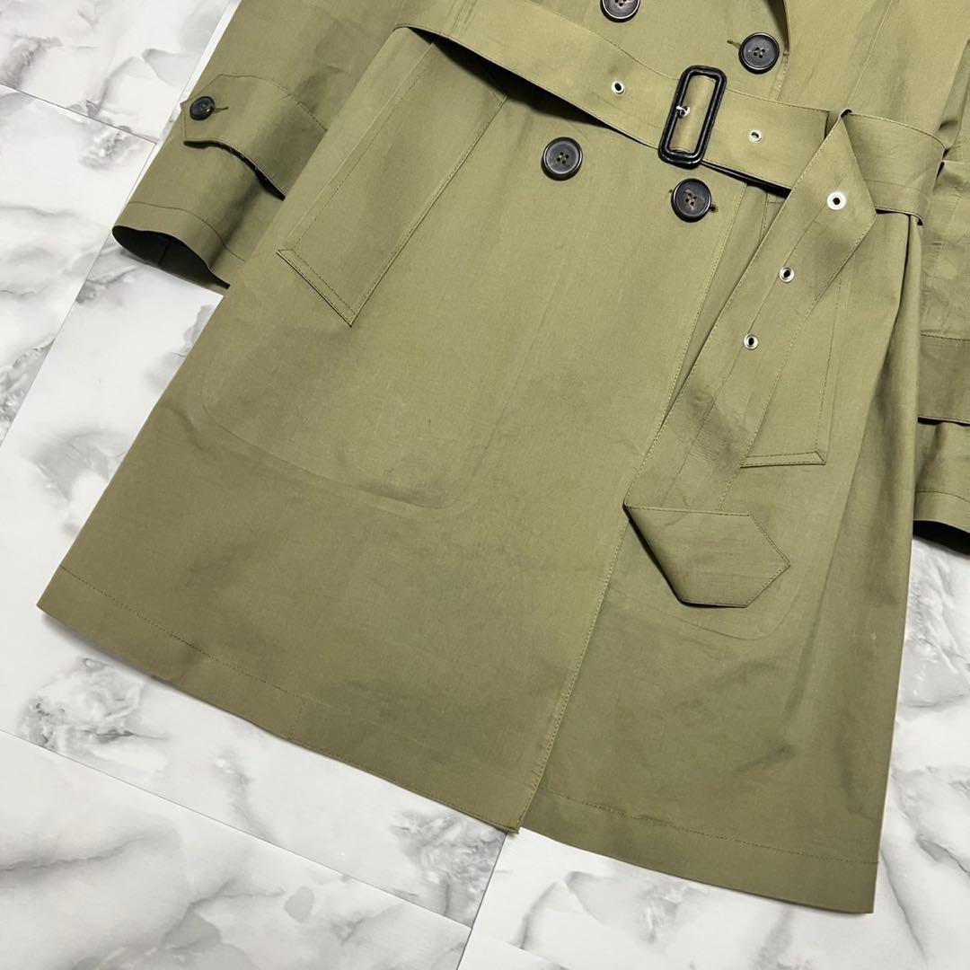 【美品】マッキントッシュ マーガレットハウエル別注　トレンチコート　カーキ　M