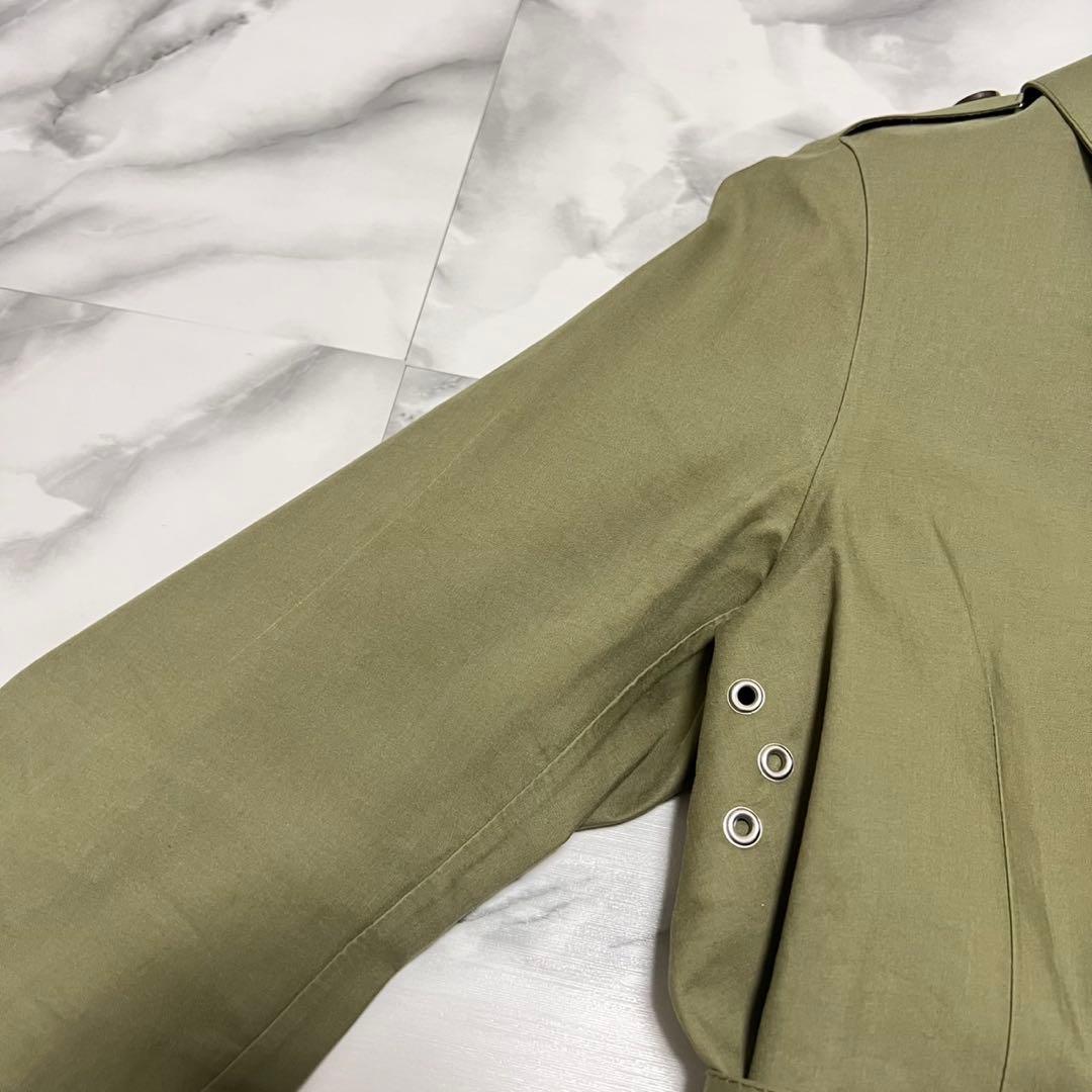【美品】マッキントッシュ マーガレットハウエル別注　トレンチコート　カーキ　M