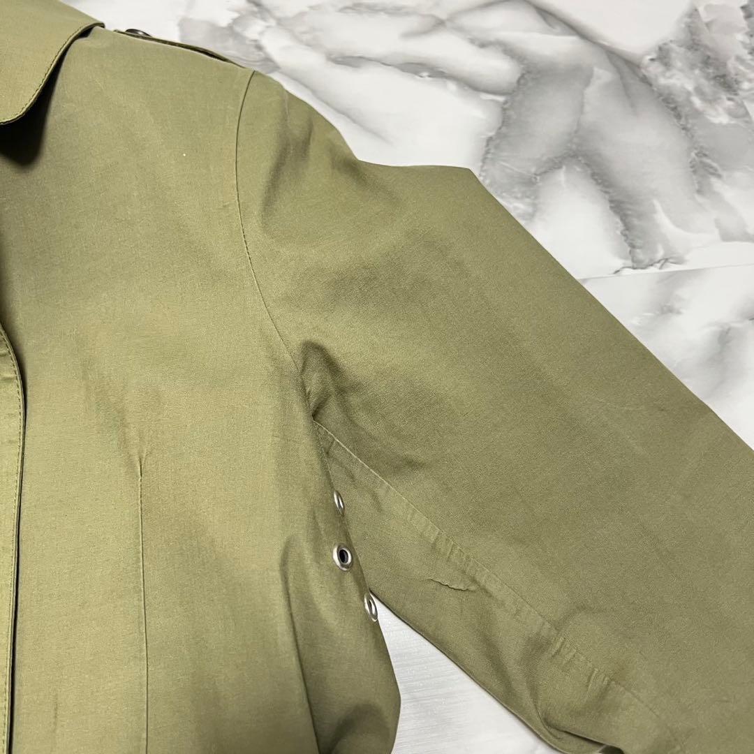 【美品】マッキントッシュ マーガレットハウエル別注　トレンチコート　カーキ　M