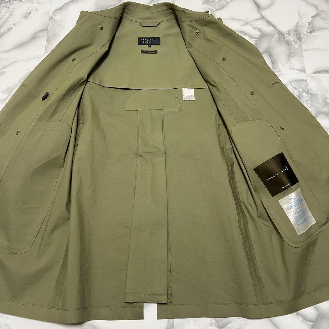 【美品】マッキントッシュ マーガレットハウエル別注　トレンチコート　カーキ　M