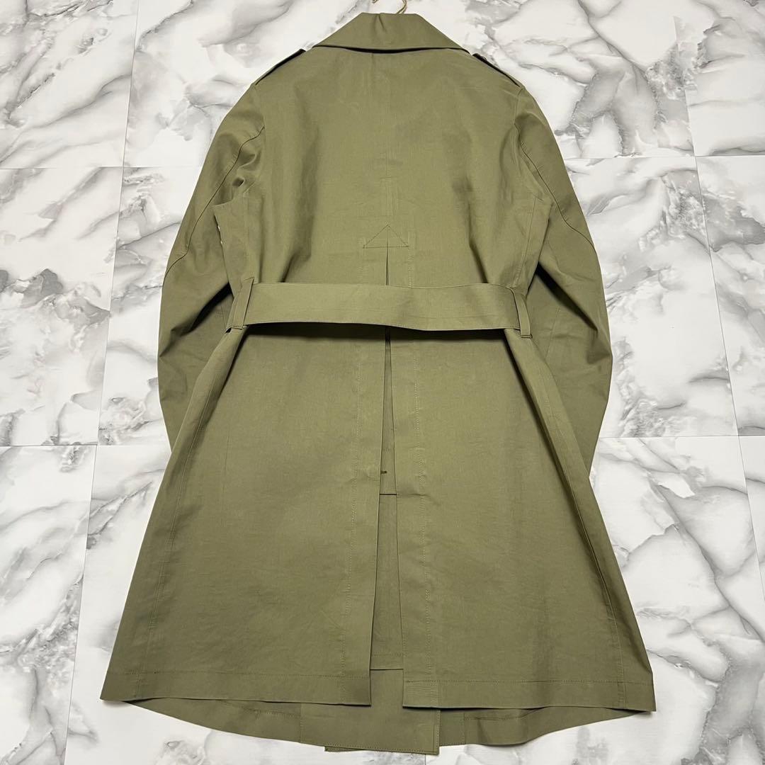 【美品】マッキントッシュ マーガレットハウエル別注　トレンチコート　カーキ　M