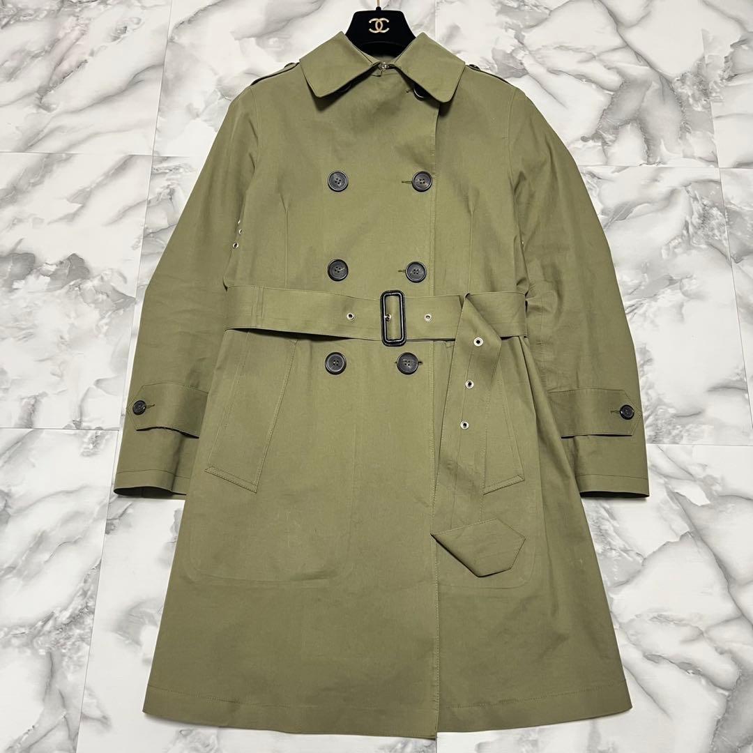 【美品】マッキントッシュ マーガレットハウエル別注　トレンチコート　カーキ　M