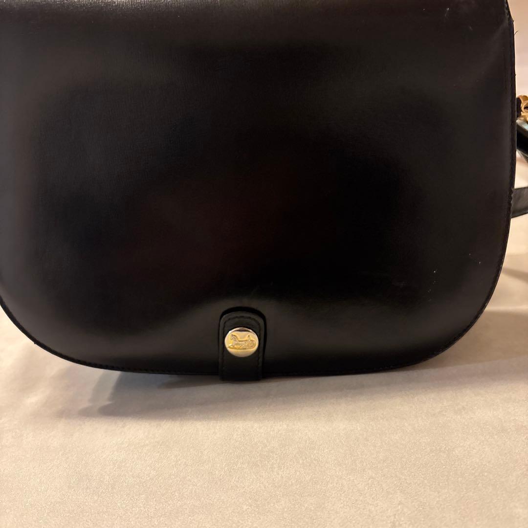 ミ*ポ様 CELINE 1970s ロゴ フラップ ショルダーバッグ