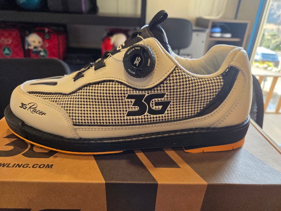 3G Racer WH/BK 26.5cm 使用極少