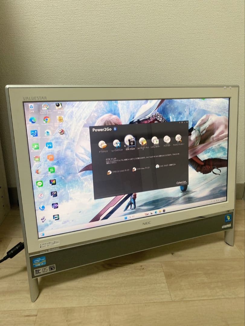 【最上位モデル i7】NEC デスクトップPC 容量2000GB