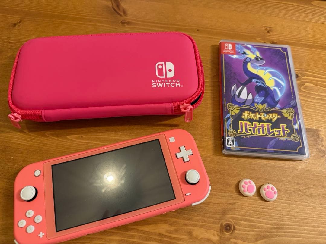 Switch ライト本体　ポケモン　バイオレット