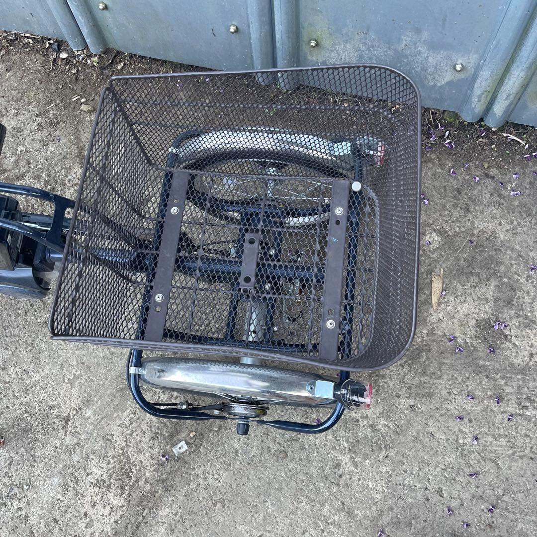 電動アシスト三輪車 前後バスケット付き