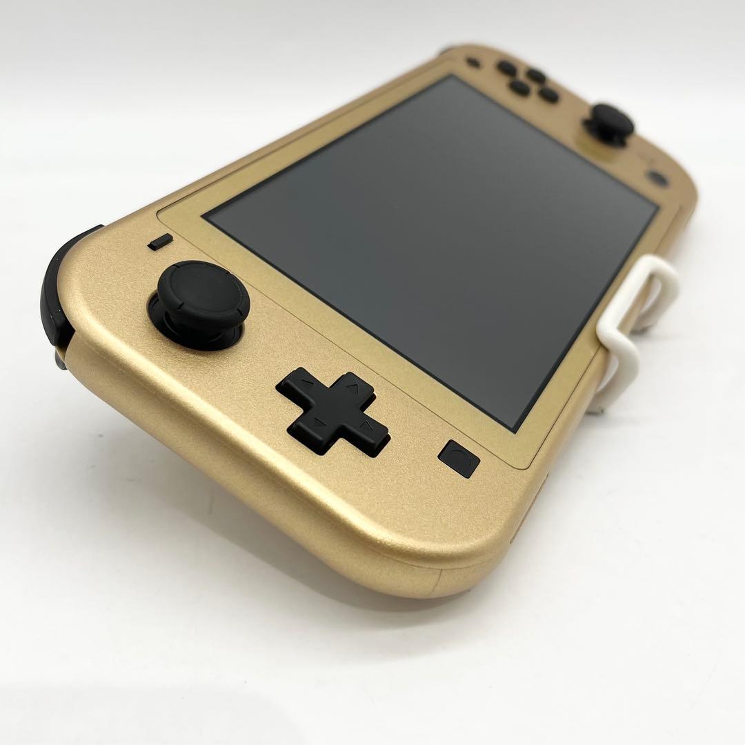 【美品・完品】Switch Lite ゴールド本体 ゼルダの伝説 ハイラルED