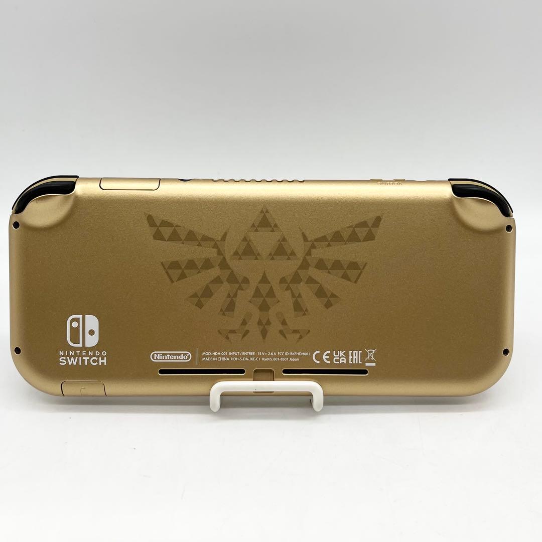 【美品・完品】Switch Lite ゴールド本体 ゼルダの伝説 ハイラルED