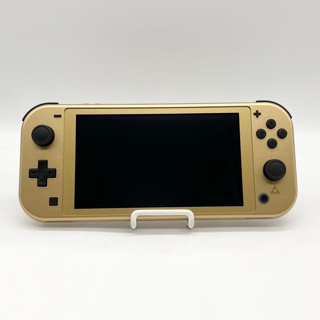 【美品・完品】Switch Lite ゴールド本体 ゼルダの伝説 ハイラルED