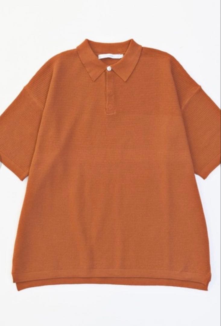 （【VICTIM】（ハイゲージワッフルBigシルエットPOLO SHIRTS）