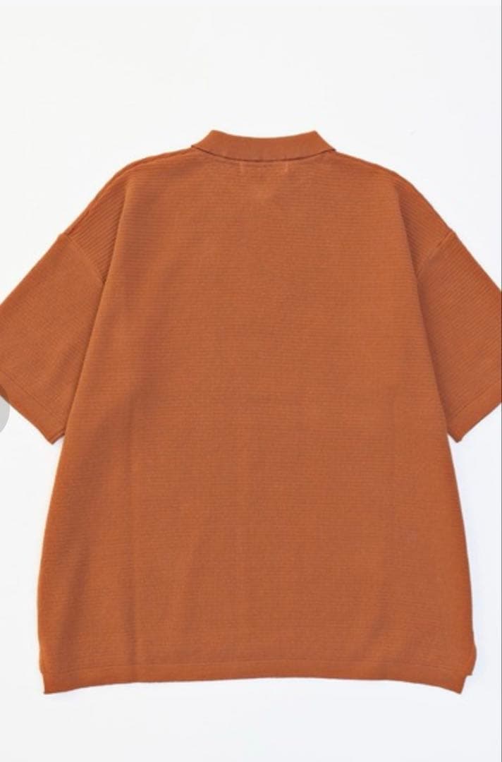 （【VICTIM】（ハイゲージワッフルBigシルエットPOLO SHIRTS）