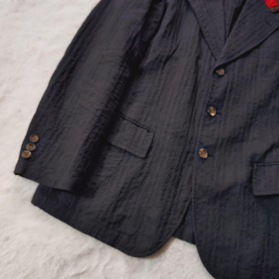 コムデギャルソン 03s キューバ期 エスニックシアサッカージャケット S