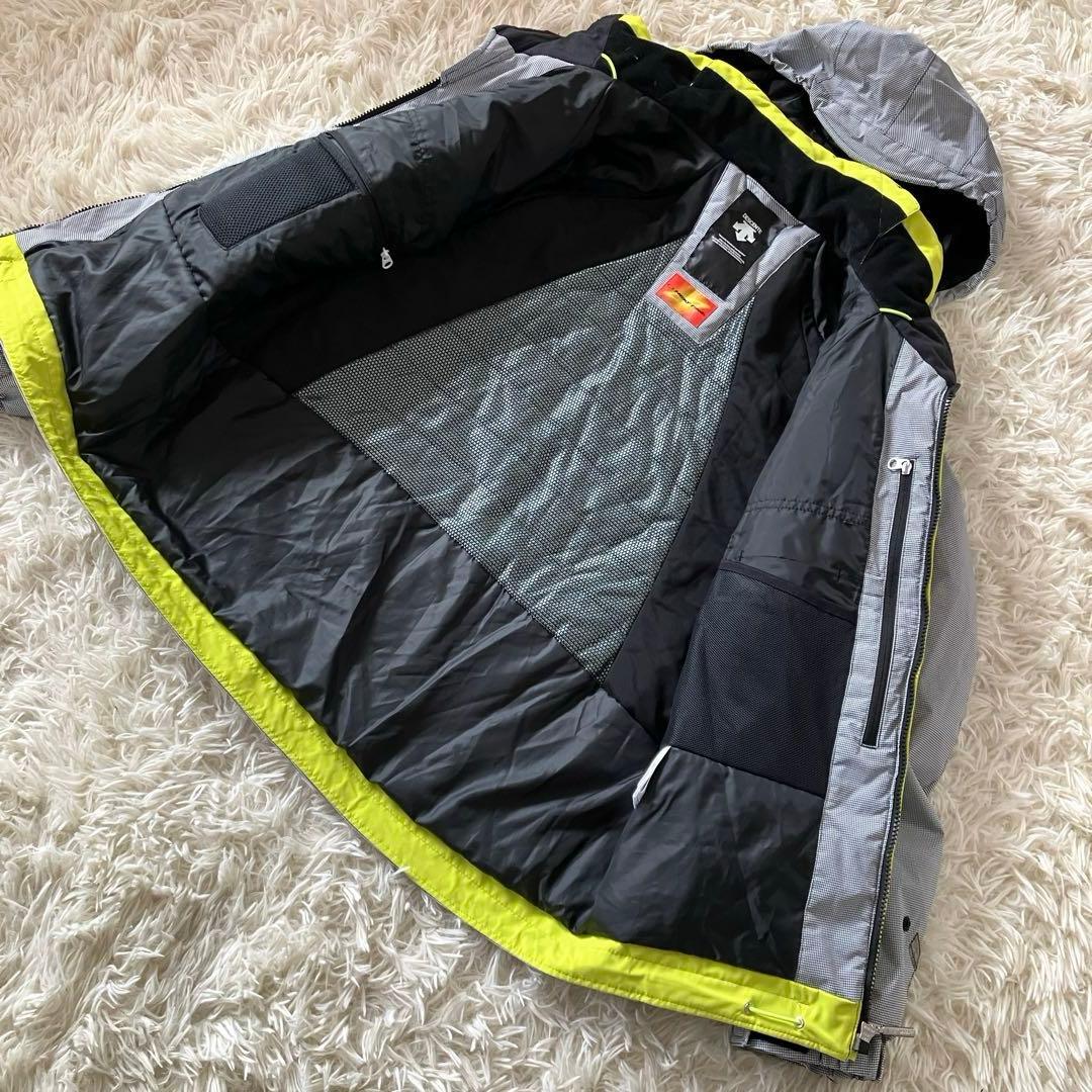 #12A✨DESCENTEデサント✨スキーウェア 上M下S メンズ 極暖