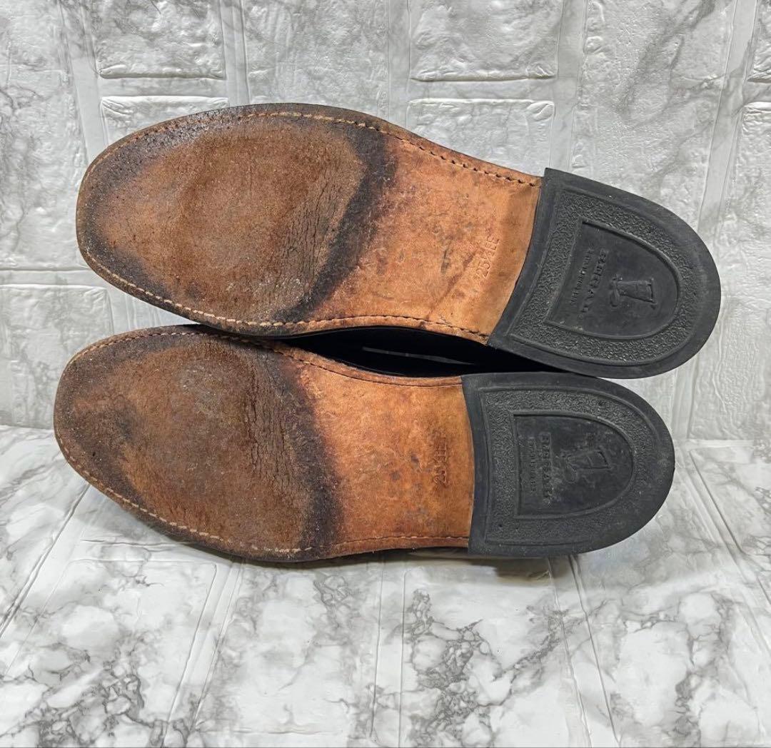 【美品】リーガル REGAL タッセルローファー　シボ革　ブラック　2641