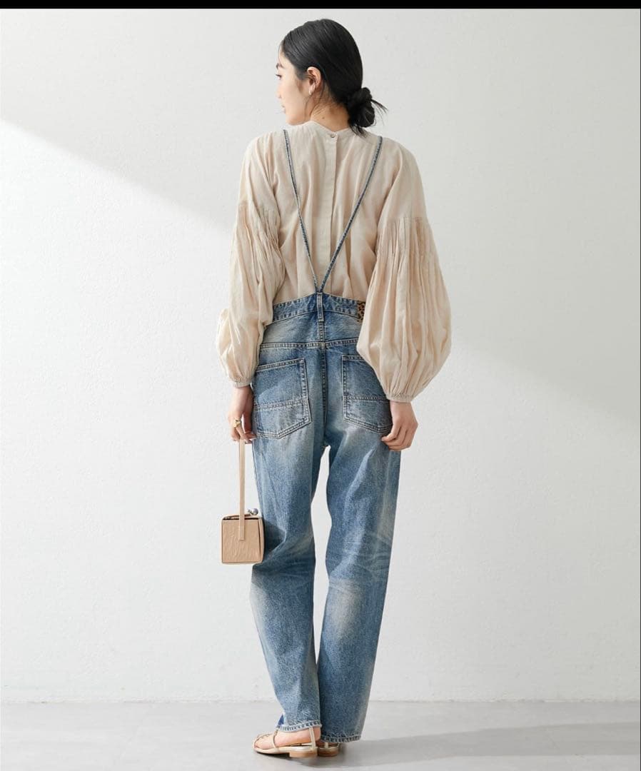 Whim Gazetteデニムオールインワン