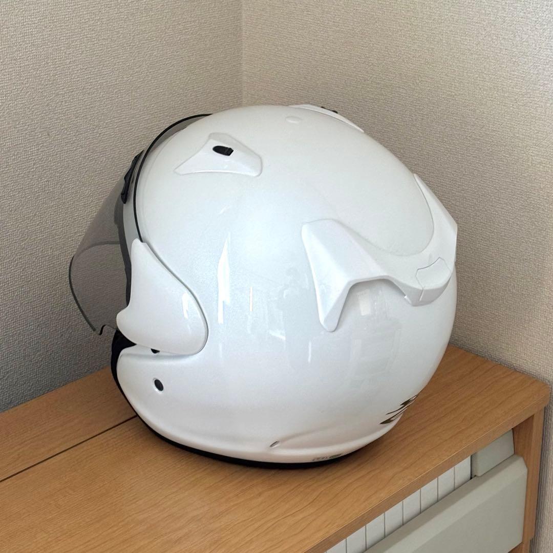 Arai アライ ジェットヘルメット ホワイト SZG sサイズ(55-56)