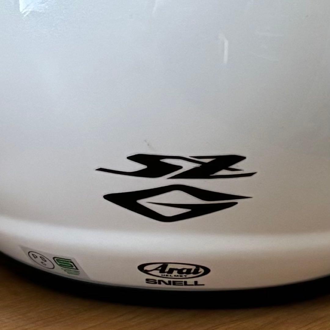 Arai アライ ジェットヘルメット ホワイト SZG sサイズ(55-56)
